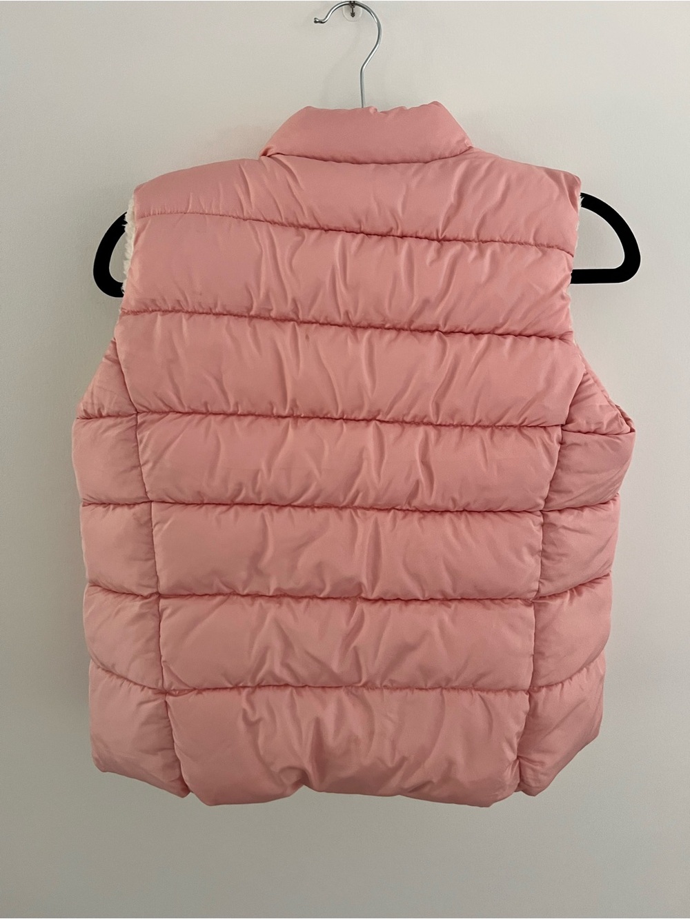 GAP Kids Pink Vest with White Sherpa Lining - Picture 2 of 3